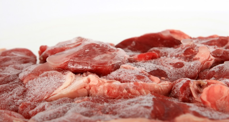 frozen meat
